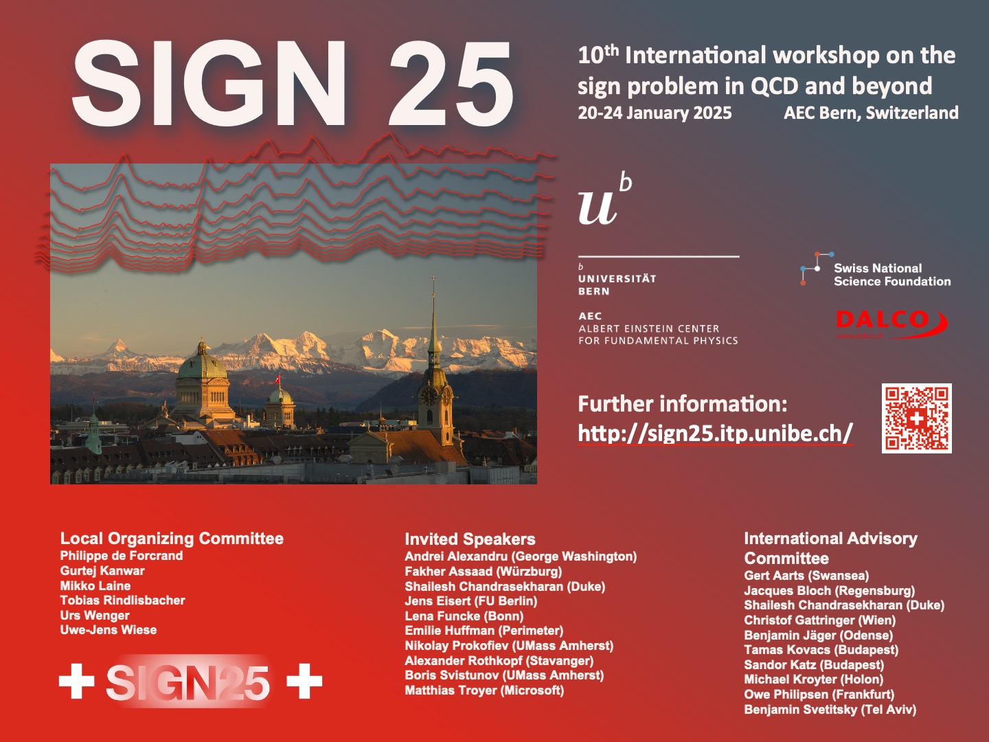 SIGN25 workshop poster Swiss Finish